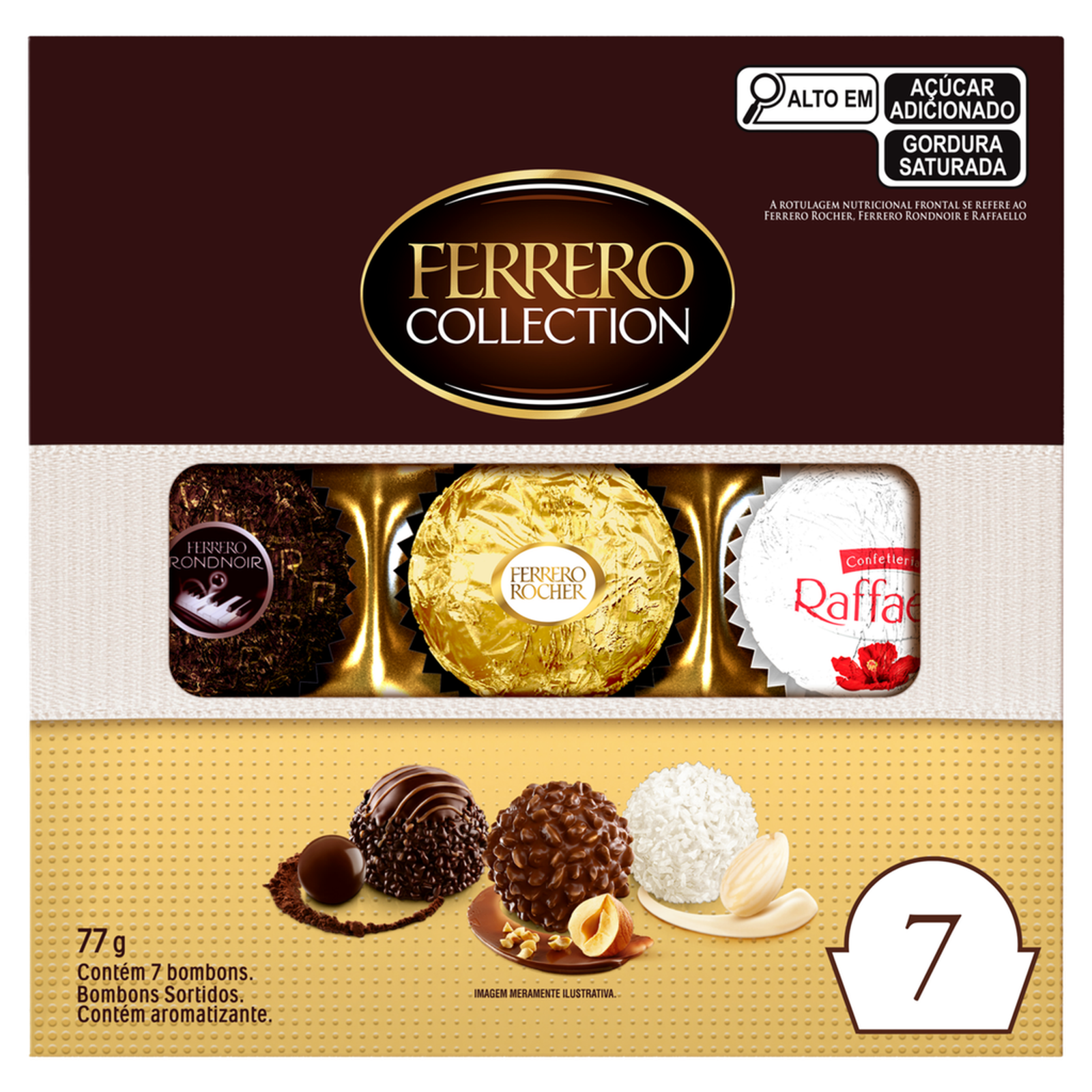 Ferrero collection 7 unis 77g