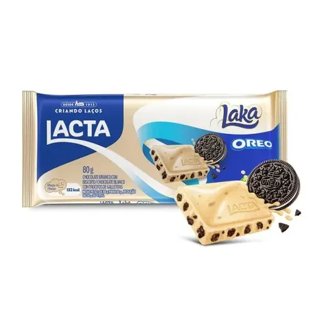 Chocolate Lacta Laka/Oreo 80G