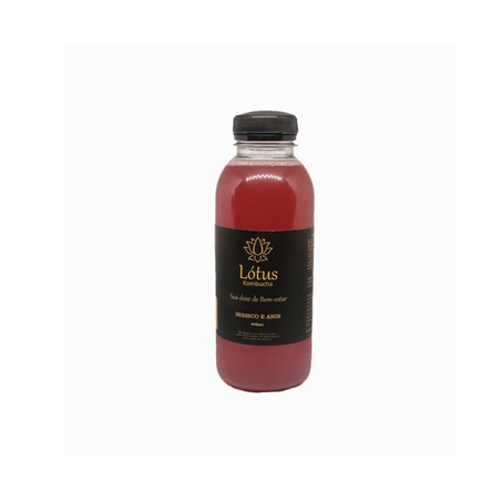 Kombucha hibisco e anis lotus 400ml