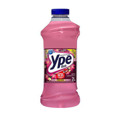 Desinfetante Ypê Bak Floral Frasco 2L