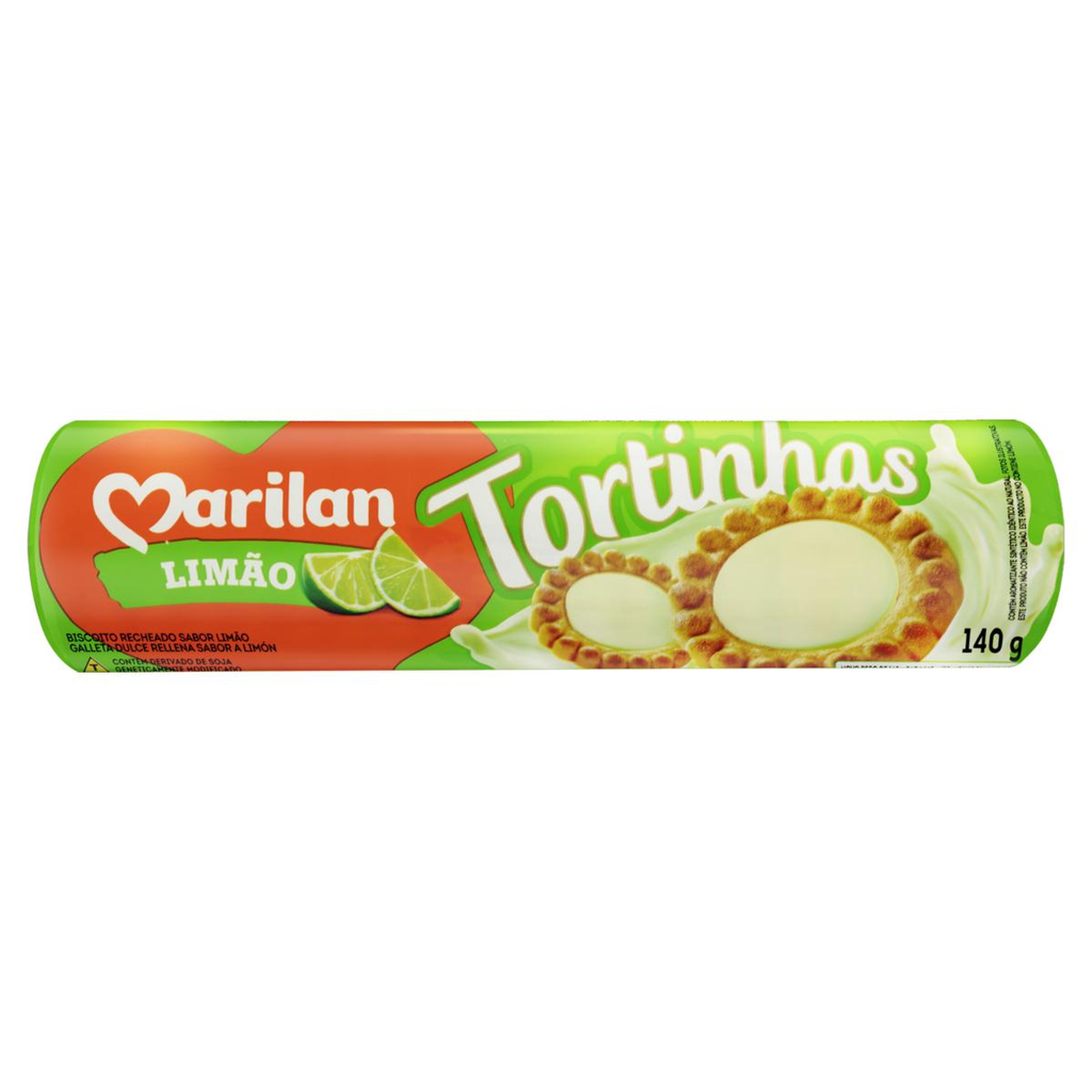 Biscoito Tortinhas Marilan 140g - Torta de Limão