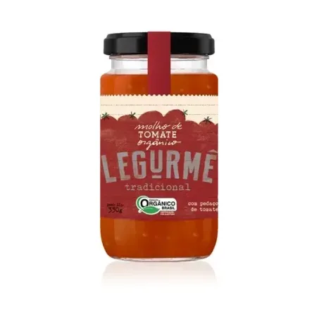 Molho Tomate Orgânico Legurmê 330g