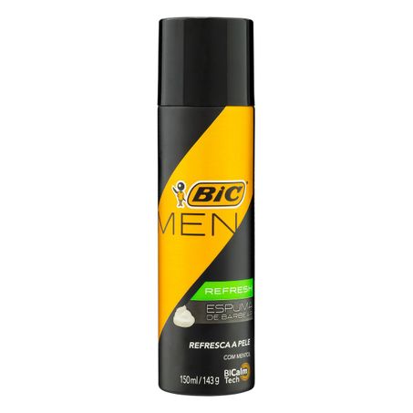 ESPUMA DE BARBEAR REFRESH BIC MEN