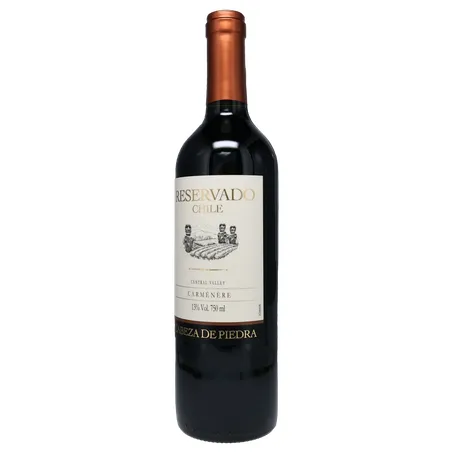 Vinho Tinto Chileno Cabeza de Piedra Varietal Carmenere 750ml  360-2
