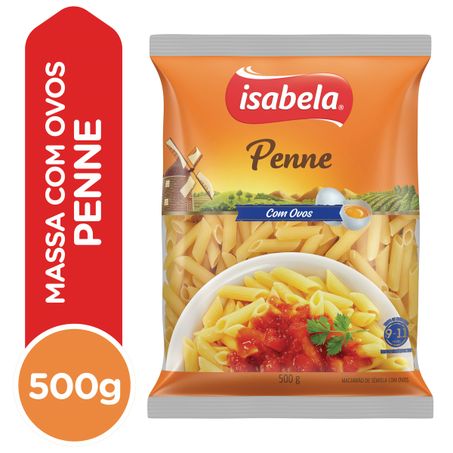 MACARRÃO DE SÊMOLA COM OVOS PENNE ISABELA