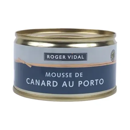 Mousse Roger Vidal Pato Com Vinho Do Porto 125g