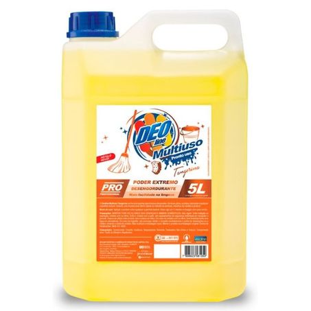 LIMPADOR MULTIUSO 5L TANGERINA DEOLINE
