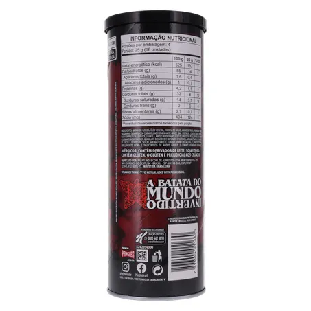 SALGADINHO BATATA PRINGLES NETFLIX STRANGER THINGS BACON 100G 360-11