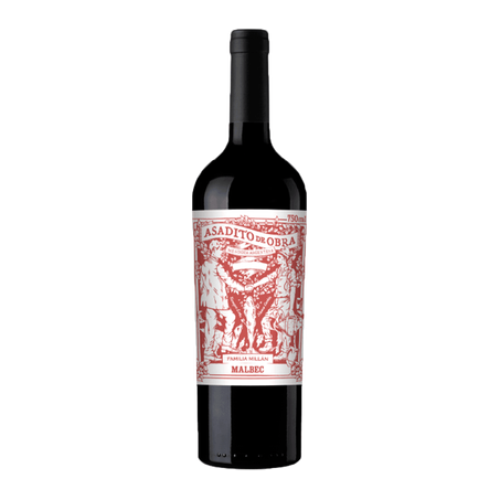 Vinho Asadito de Obra Malbec 750ml