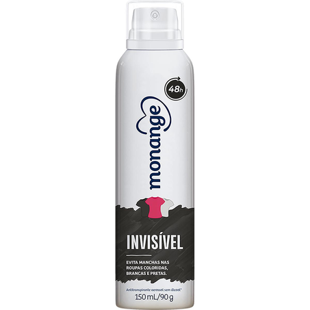 Desodorante Aerossol Monange 90g - Feminino - Invisível