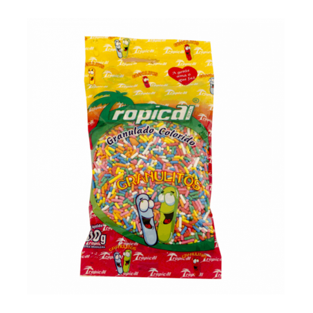 GRANULADO TROPICAL 100G COLORIDO