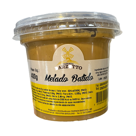 Melado batido barzotto 400gr