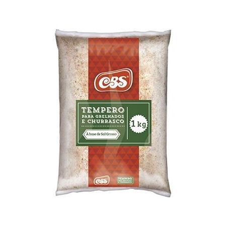SAL GROSSO CBS TEMPERADO P/GRELHADOS/CHURRASCO 1KG (014737)
