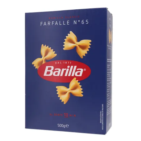 MASSA G DURO BARILLA CURTA FARFALLE 500G 360-2