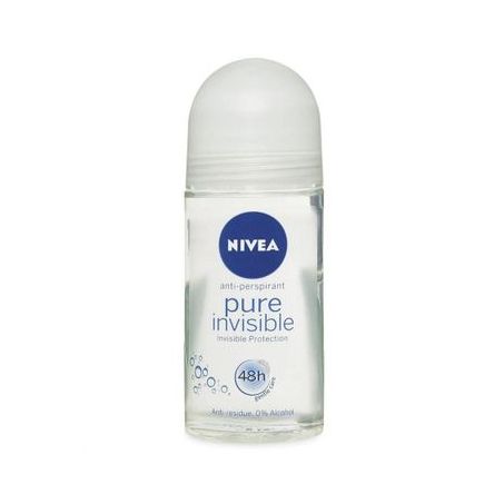 DESODORANTE NIVEA 50ML ROLL-ON FEM.SEM PERFUME