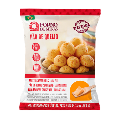 Forno De Minas Pão De Queijo Mini Kids 500G Congelado