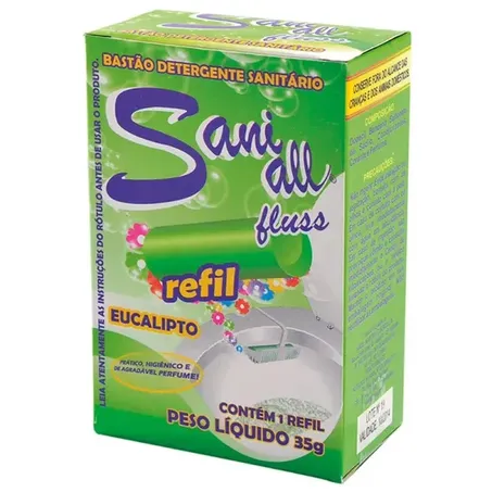 Bastao Sanitario Crivialli 35g Clean Plu Refil Eucalipto