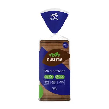 PÃO AUSTRALIANO 400G - NUTFREE