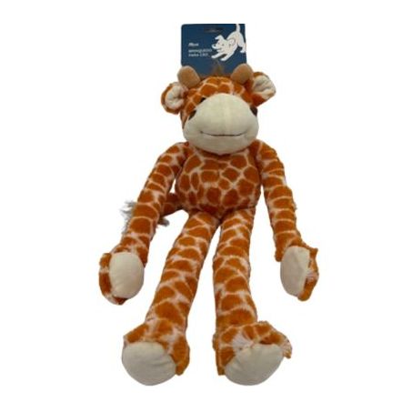 Brinquedo Para Cão Mascoti Girafa De Pelúcia