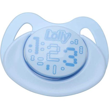 Chupeta Lolly Fase 2 Silicone Orto 4015 Azul
