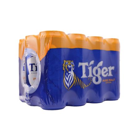Cerveja Tiger Puro Malte Crystal Lata 350ml - Pacote com 12un - 4.2lt 360-54