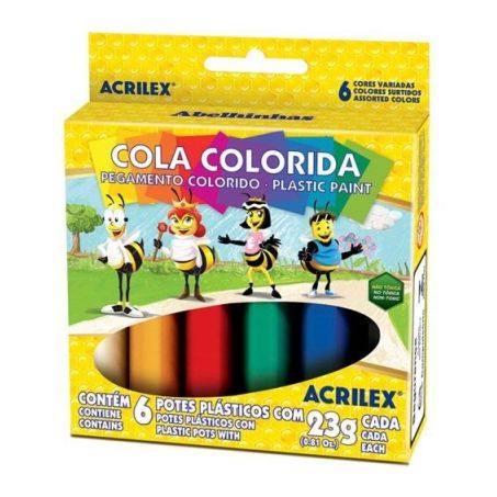 COLA ACRILEX C 6 COL