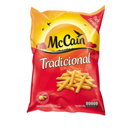 Batata congelada mccain corte tradicional 1,5kg