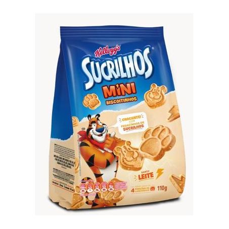 Biscoito doce sucrilhos leite 110 g