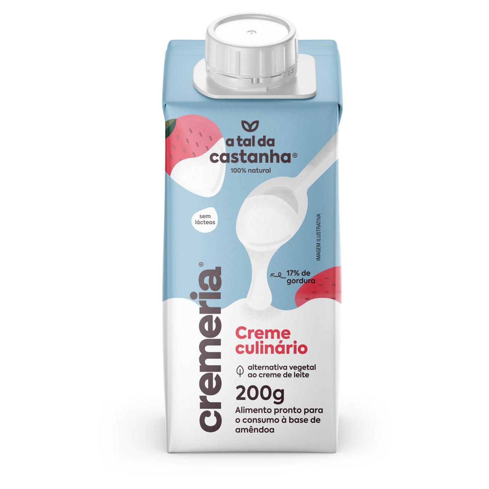Creme Culinário Vegetal A Tal da Castanha 200g - TP