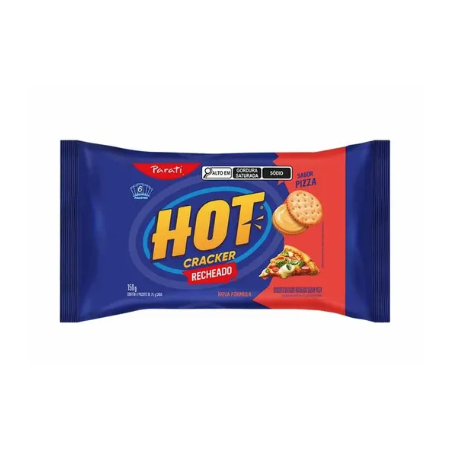 BISCOITO PARATI HOT CRACKER DE PIZZA 100G