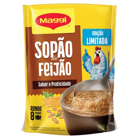 SOPÃO MAGGI FEIJÃO 200G