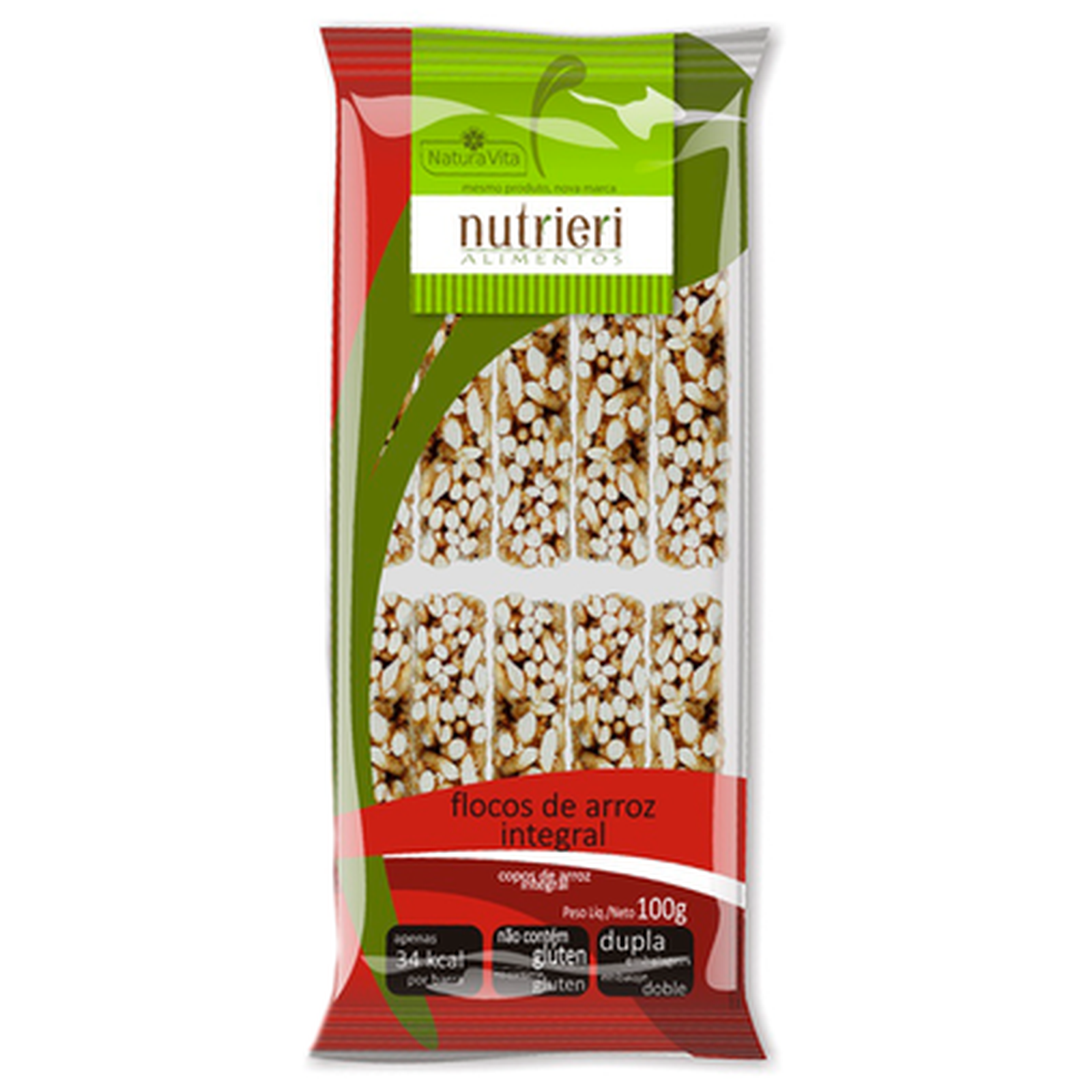 Flocos Arroz Integral Nutrieri 100g