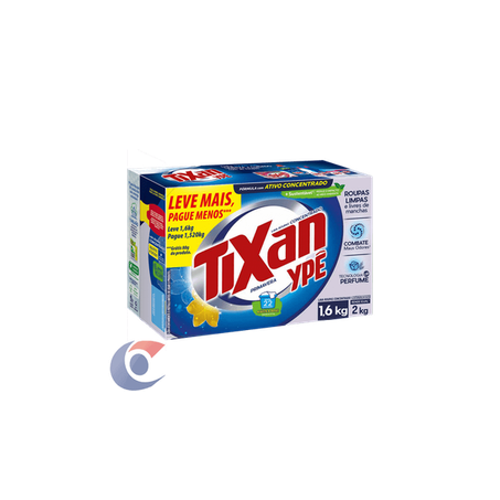 LAVA ROUPAS TIXAN YPE PRIMAVERA 10%DESCONTO 1,6KG 