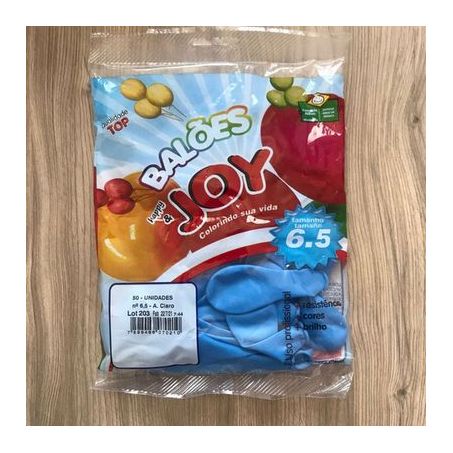 BALAO JOY LISO 6,5 X30 AZUL ESC