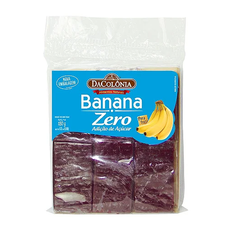 BANANA ZERO AÇÚCAR DA COLÔNIA 180G 360-1