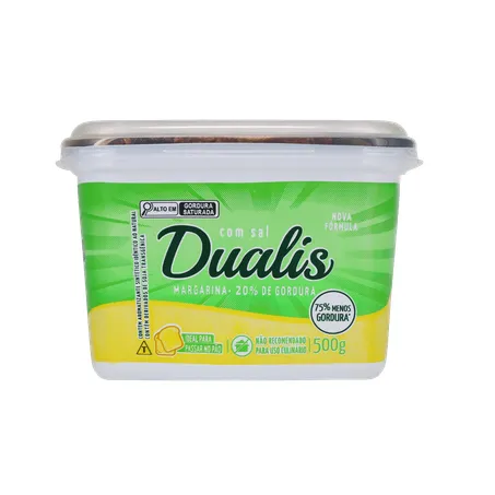 Margarina Dualis C Sal 500g 360-0
