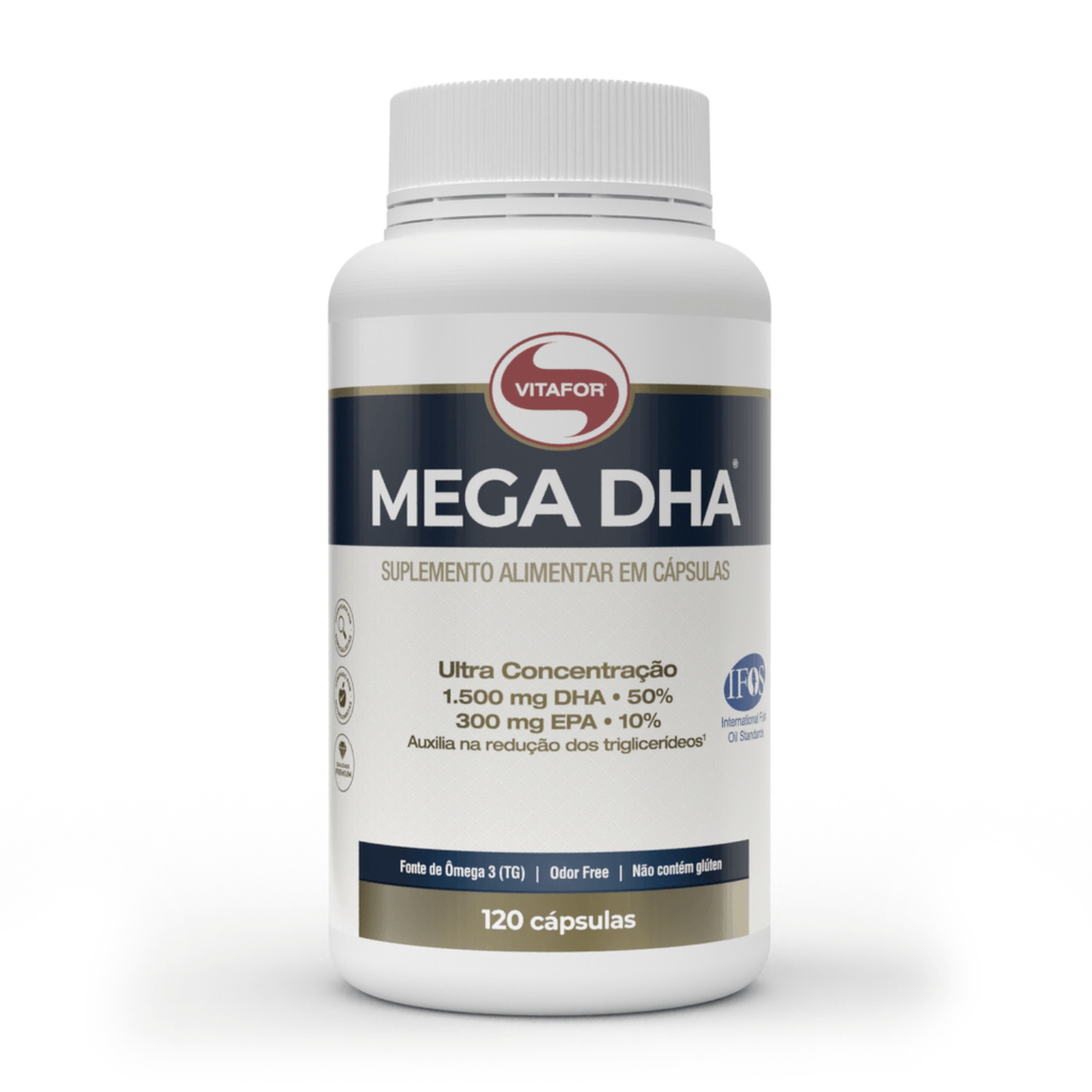 Ômega Mega Dha Vitafor 120cps