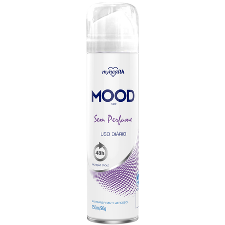 Desodorante aerosol mood 150ml sem perfume