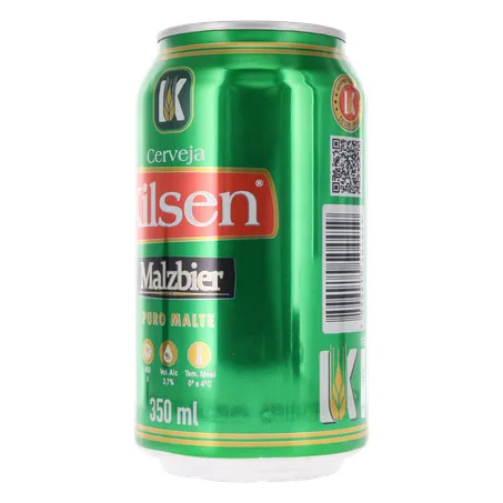 CERVEJA KILSEN MALZBIER PURO MALTE LATA 350ML 360-4