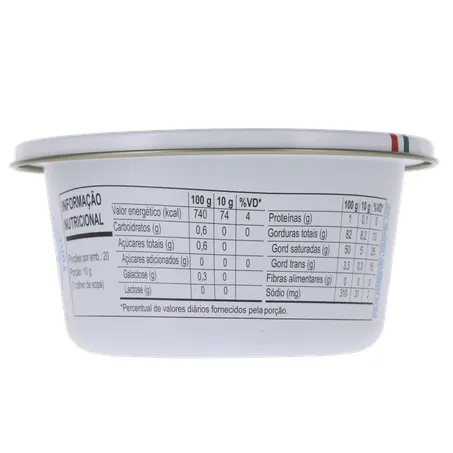 Manteiga Extra Gran Mestri com Sal Zero Lactose Pote 200gr 360-18
