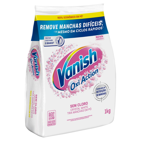Tira Manchas Vanish Poder O2 1kg - White - Refil - Sachê