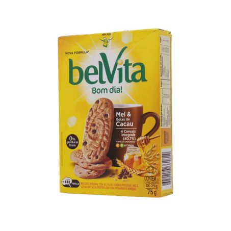 Biscoito Integral Belvita Mel/Cacau 75g 360-5