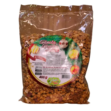 GRANOLA NATALINA 400G - REALCE DO SABOR