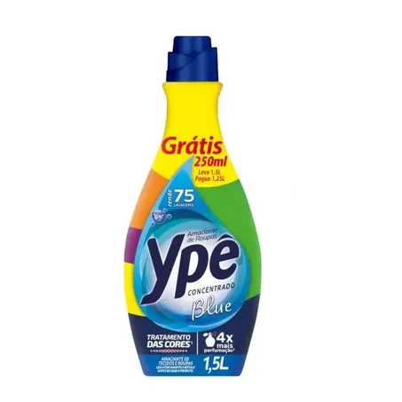 AMACIANTE YPE CONC 1,5L BLUE GTIS 250ML