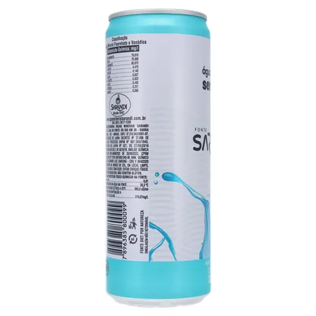 ÁGUA MINERAL SARANDI ALKALINE SEM GÁS LATA 350ML 360-27