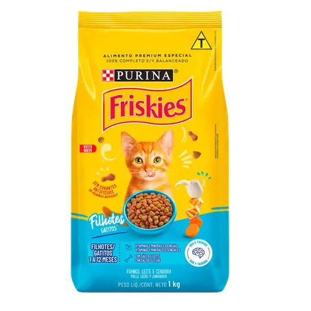 Ração friskies filhotes 1kg