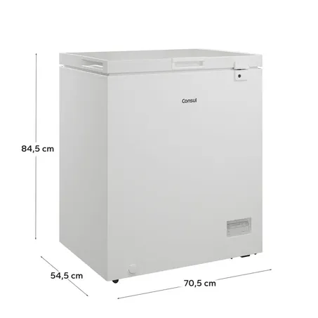 CONSUL FREEZER HORIZ.1 DOOR 142L BR CHA14MBBNA     360-3