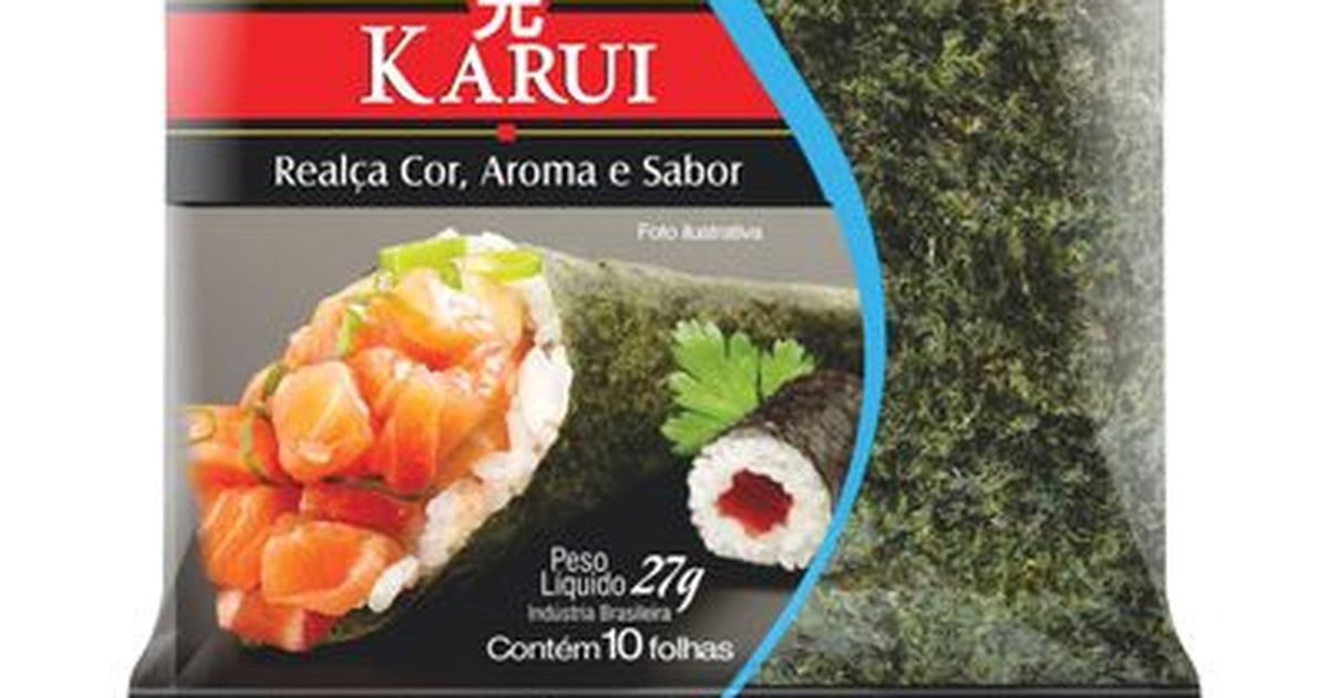 Algas karui asakusa yakinori pacote c/10