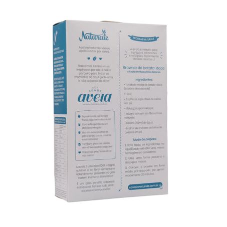 Aveia naturale flocos finos 170g 360-26
