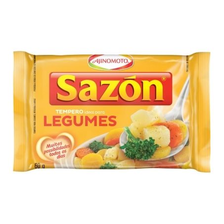 Tempero sazon 60g legumes amarelo